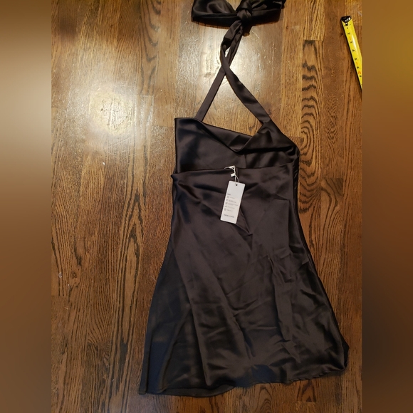 Canton Walker Women's XS NWT Black Halter Cocktail Dress - Picture 4 of 10